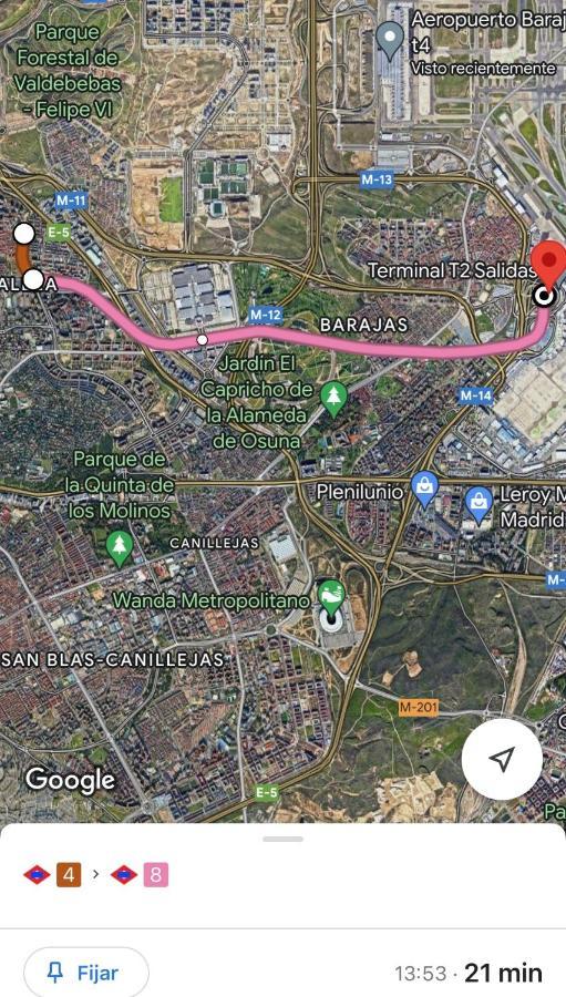 Alojamiento Entero Junto Ifema Y Aeropuerto Madrid Exteriör bild